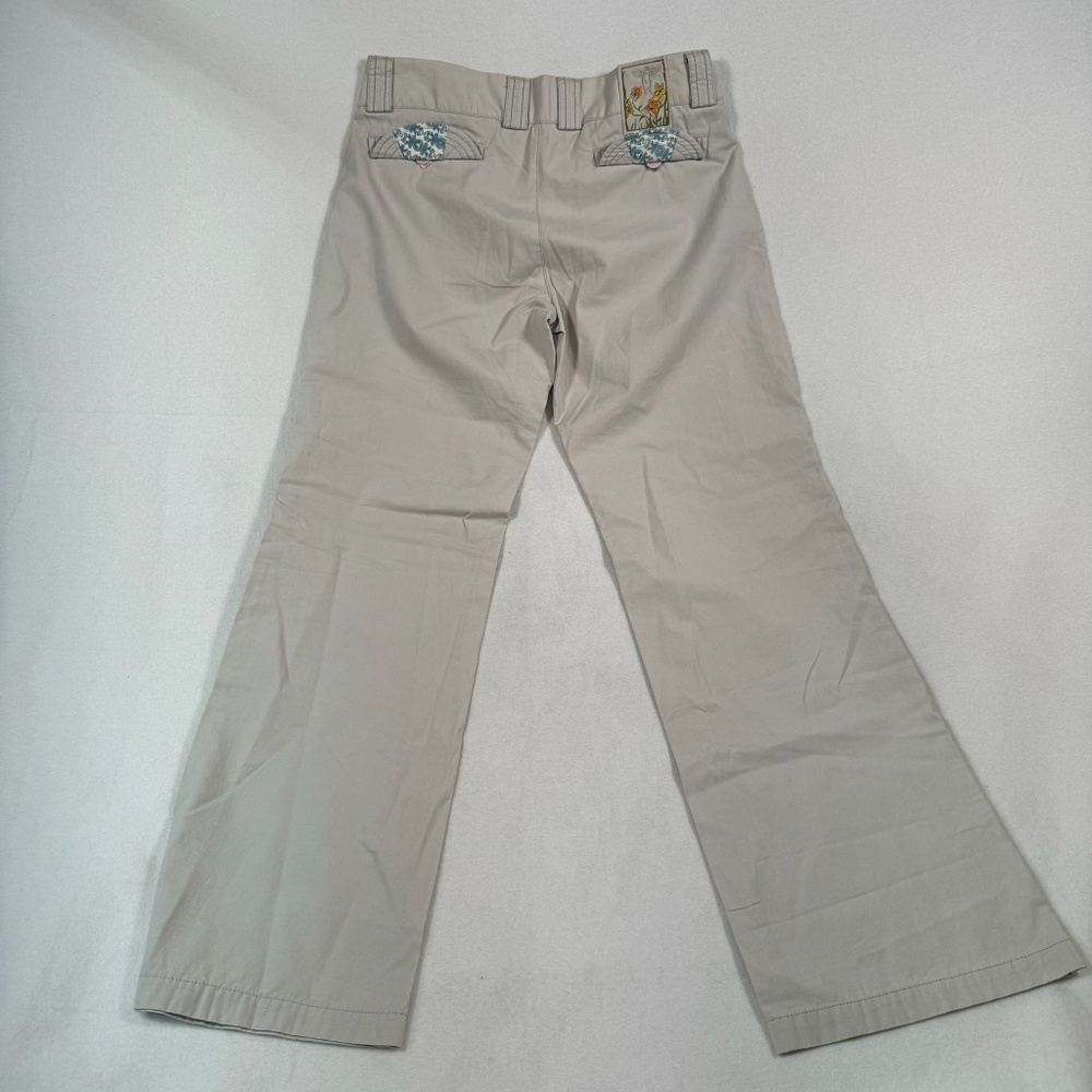 Topo Ranch Pants Womens 4 Cream Khaki Bootcut NWT - Picture 2 of 9